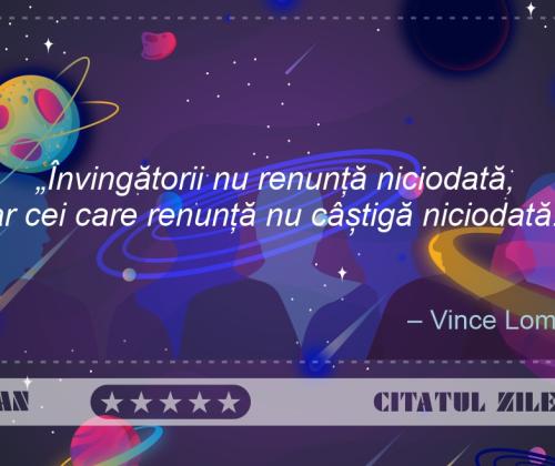Învingătorii nu renunță niciodată